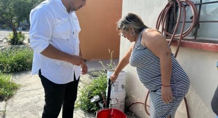 Jesús Nava exige a AyD informe sobre red de suministro en Santa Catarina