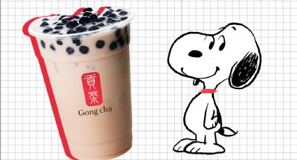 ¡Gong Cha y Snoopy lanzan bebida!  Así de adorable luce