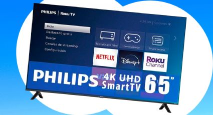 Walmart: Pantalla Philips de 65 pulgadas con increíble descuento de 9 mil pesos en línea