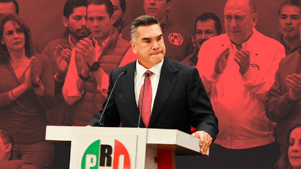 Alejandro 'Alito' Moreno, presidente del Partido Revolucionario Institucional.