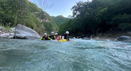 Rescatan a dos mujeres arrastradas por corriente de río Ramos en Cozumelito