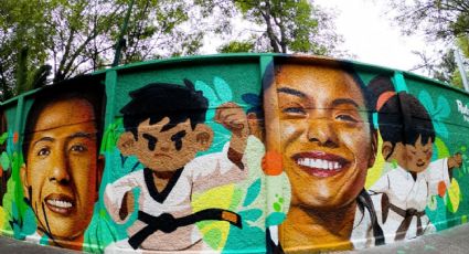 Juegos Paralímpicos de Verano 2024: Pintan murales en homenaje a atletas mexicanos