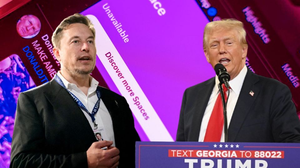 Elon Musk y Donald Trump sostuvieron una conversación transmitida en X.