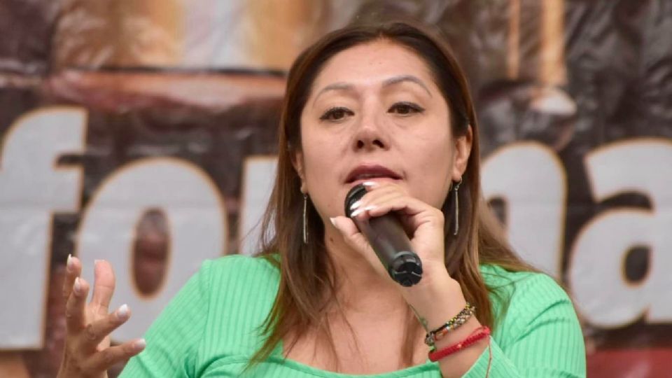 Diputada de Morena en el Congreso de la Ciudad de México.