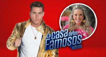 Agustín Fernández de La Casa de los Famosos México revela secreto de Rebecca de Alba; ella responde