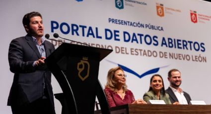 Samuel García presenta plataforma 'Datos abiertos' para promover transparencia