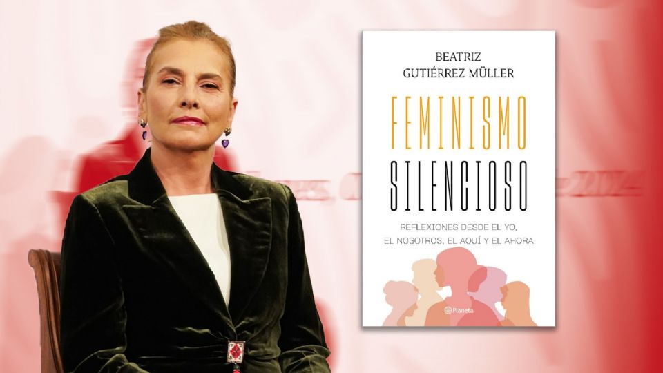 Beatriz Gutiérrez Müller presentó su nuevo libro 'Feminismo silencioso'.