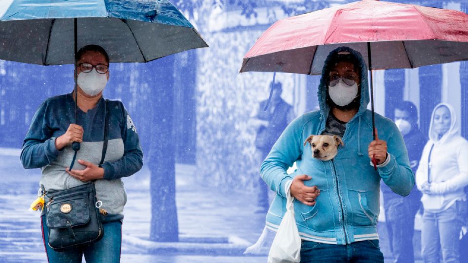 Las lluvias no ceden en la Ciudad de México; este miércoles 14 de agosto se esperan precipitaciones fuertes y posible caída de granizo.