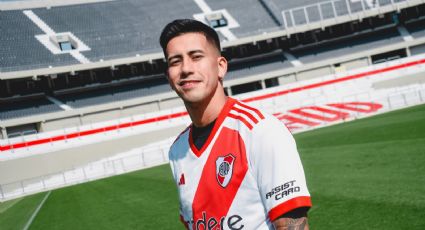 Maxi Meza ex jugador de Rayados fue presentado en River Plate