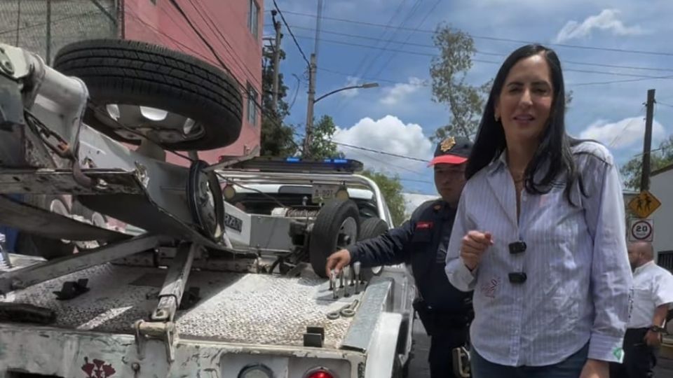 Lía Limón informó que hasta la fecha se han retirado 5 mil 250 vehículos abandonados.
