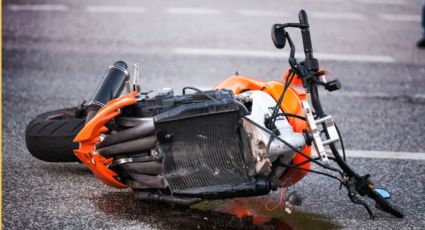 Fallece repartidor en accidente de motocicleta en La Alianza, en Monterrey