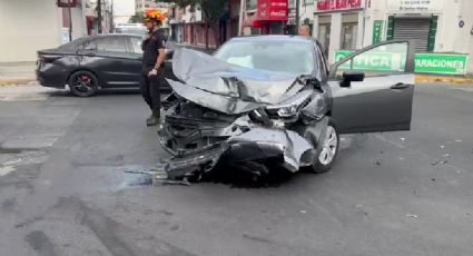 Choque en la calle Reforma en Monterrey deja a varios lesionados