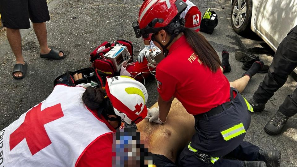 Accidente vial en la colonia Mirador deja a un hombre en estado crítico