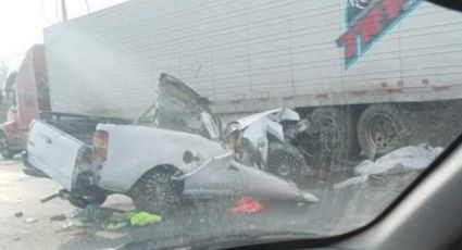 Accidente en Libramiento Noroeste deja un muerto y un herido en Escobedo