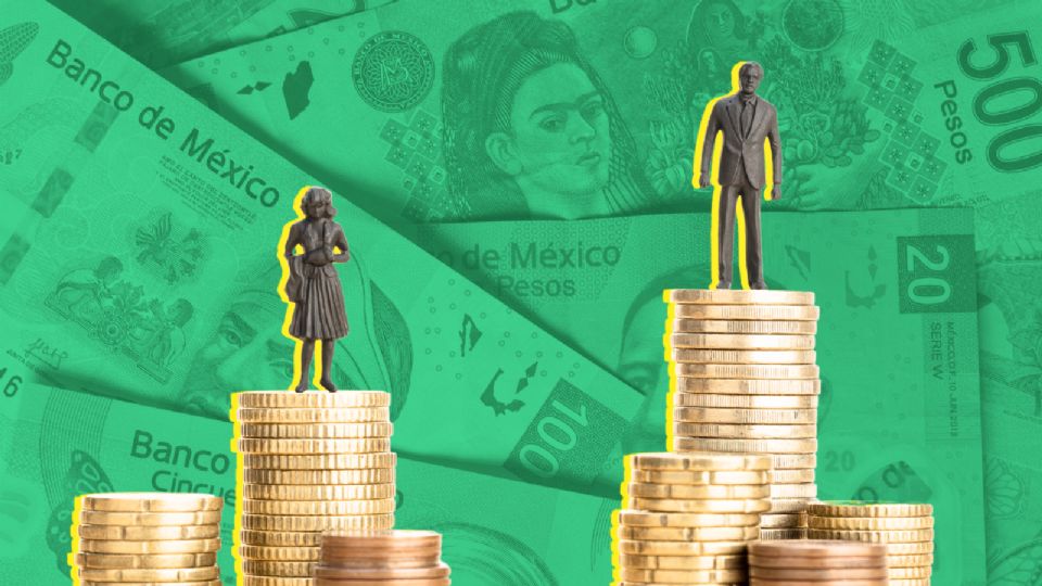 La brecha salarial persiste en México.