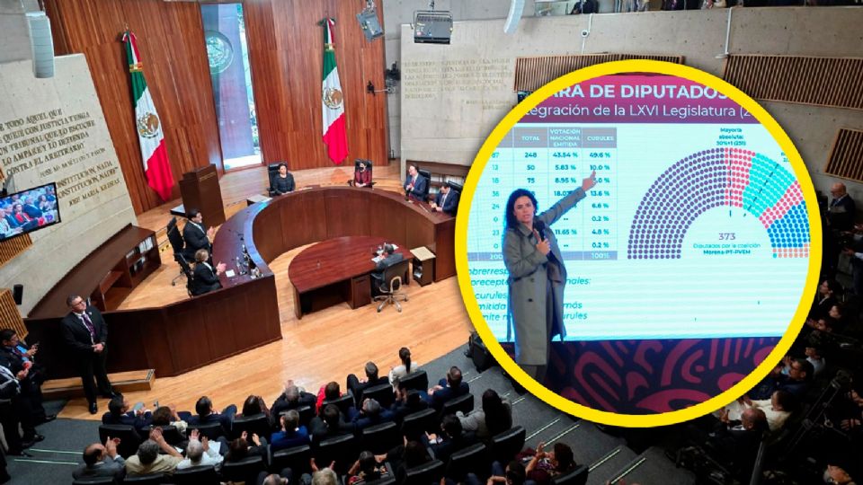 Continúa la discusión sobre la supuesta sobrerrepresentación en el Congreso de la Unión.