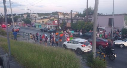 Vecinos bloquean Avenida De la Aurora para exigir justicia por ataque a Magaly