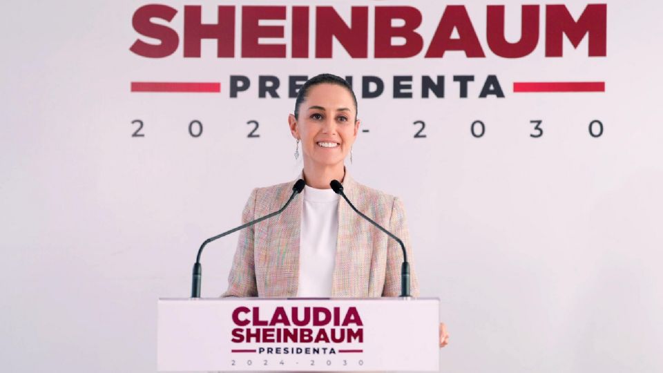 Claudia Sheinbaum, presidenta electa de México.