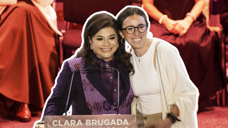 Clara Brugada y Julia Álvarez Icaza, próxima secretaria de Medio Ambiente.