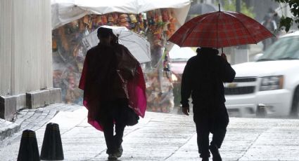 Fuertes lluvias en el Centro y Sur del país