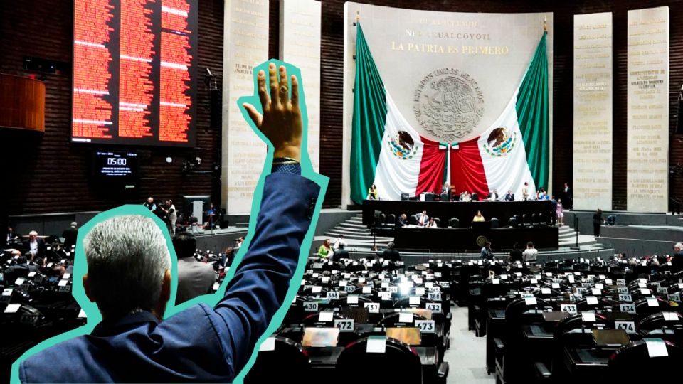 La Cámara de Diputados está conformada por 500 legisladores.