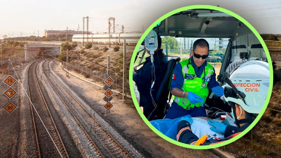 El auto en el que viajaban siete personas intentó ganar el paso a la locomotora.