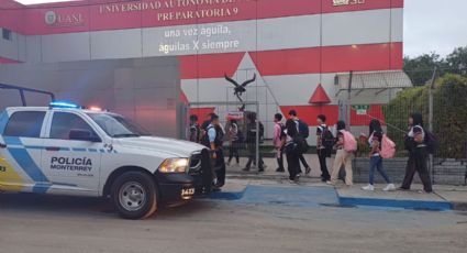 Amenaza de estudiante de Prepa 9 de la UANL provoca operativo