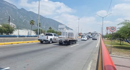 Liberan por completo circulación del Puente La Fama en Santa Catarina