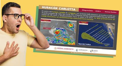 Huracán Carlotta: Esta es su trayectoria en vivo; ¿cómo afectará a México?