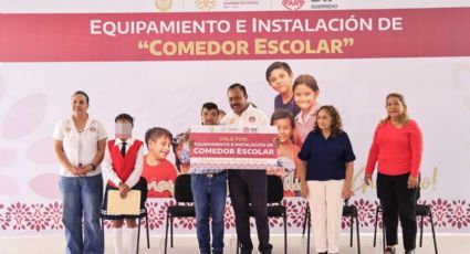 Evelyn Salgado realiza entrega de comedores escolares beneficiando a 43 centros educativos