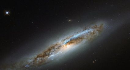 Fusión de galaxias crean uno de los objetos más brillantes del Universo