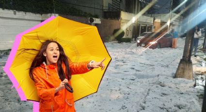 Fuertes lluvias en CDMX dejan granizo de más de 1 metro en Álvaro Obregón (VIDEO)