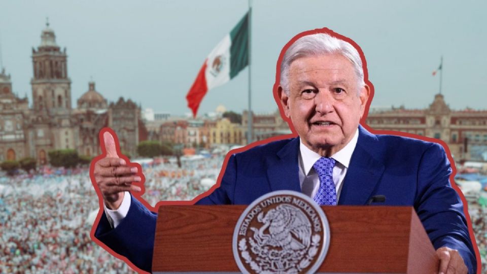 El presidente de México presentará su último informe de gobierno en la plancha del Zócalo de CDMX.