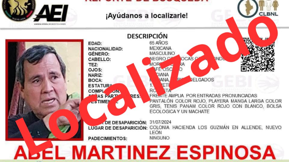 Las causas de la muerte de Abel Martínez Espinosa quedan a reserva de la autopsia de ley.