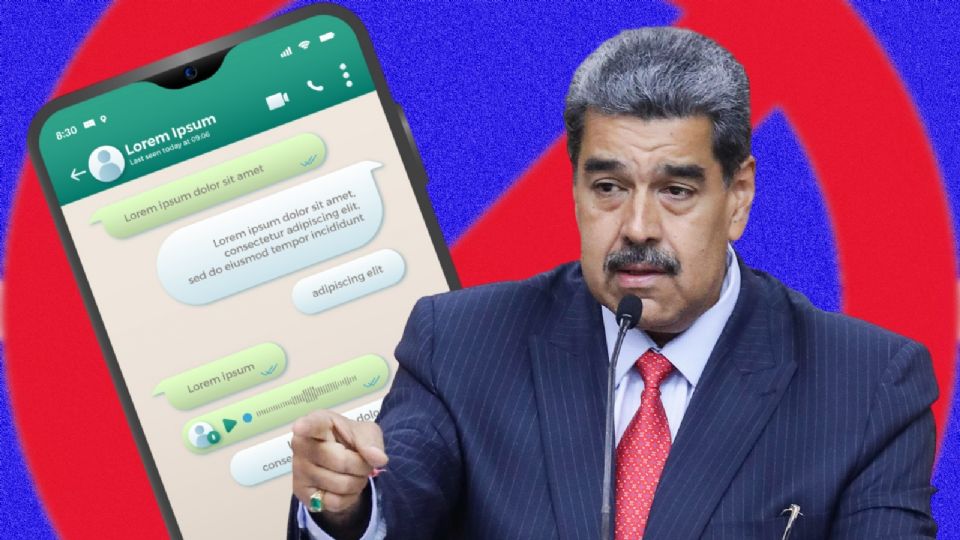 Nicolás Maduro pide desinstalar WhatsApp.