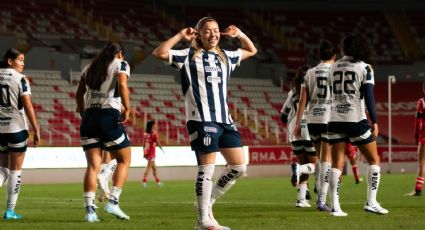 Katty Martínez rinde homenaje a Humberto Suazo en su primer gol con las Rayadas