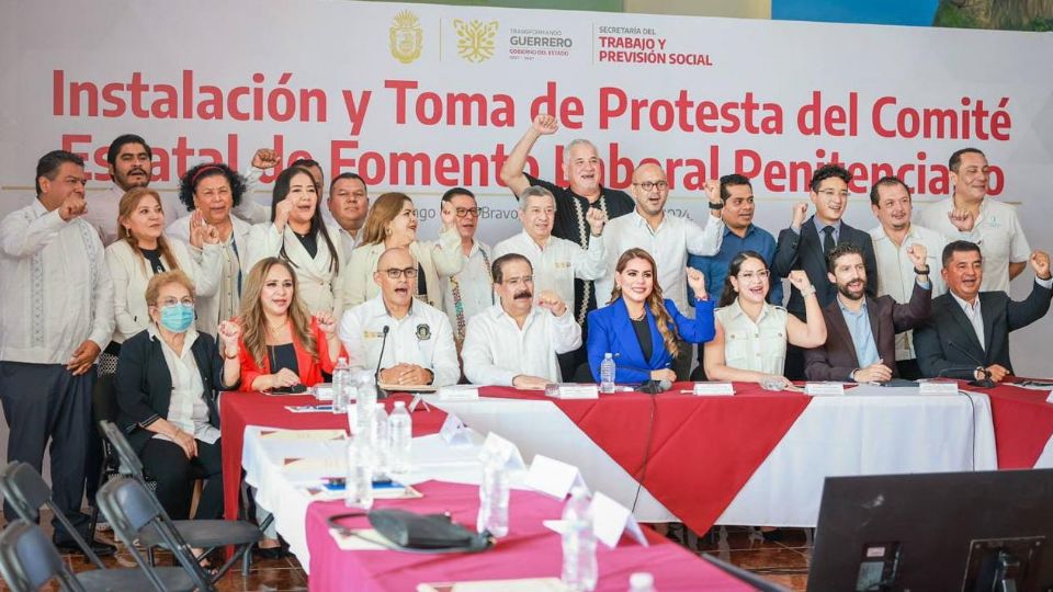 Guerrero, el primer estado en instalar el Comité Estatal de Fomento Laboral Penitenciario en México.