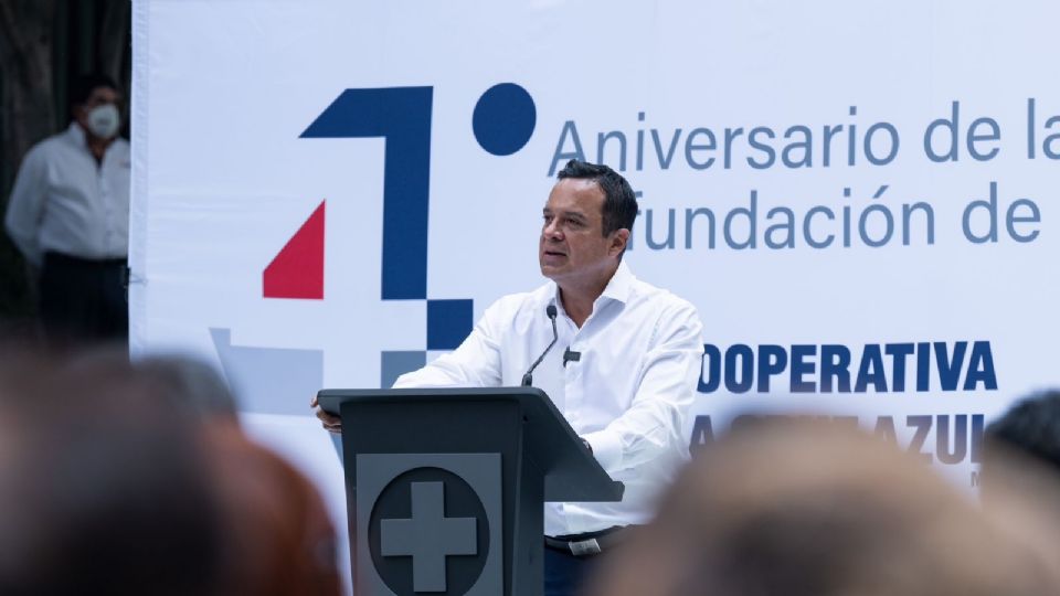 Víctor Velázquez, presidente del Consejo de Administración de La Cruz Azul.