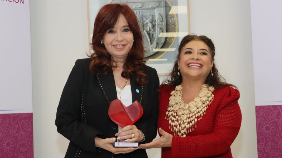 Cristina Fernández de Kirchner se reunió con Clara Brugada.