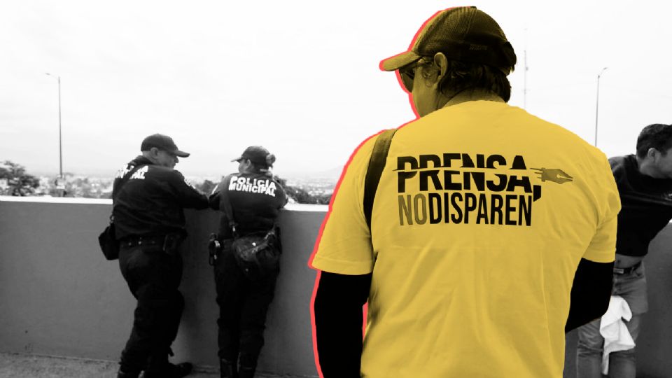 Ambos periodistas denunciaron que han sido víctimas de violencia.