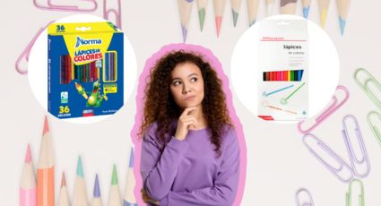 Norma vs Office Depot: cuál marca de lápices de colores es mejor según la Profeco