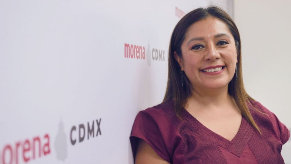 Xóchitl Bravo es la nueva Coordinadora del Grupo Parlamentario de Morena en CDMX 
