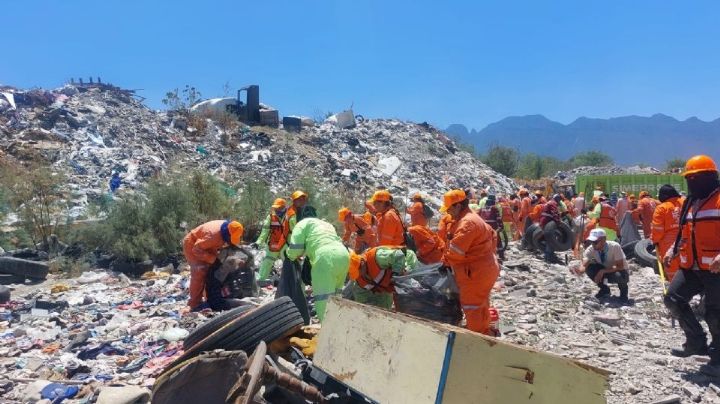 Retiran más de 21 mil toneladas de basura de río Pesquería