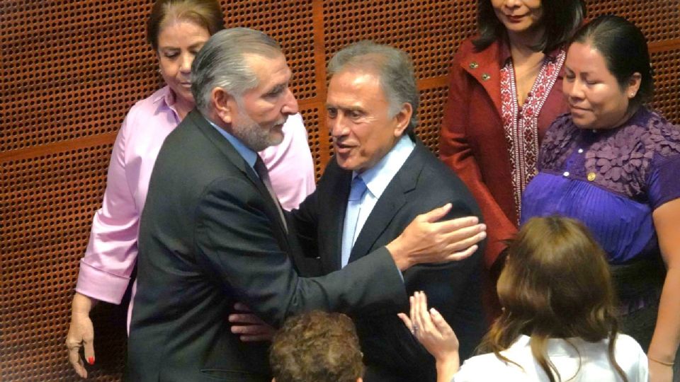 Miguel Ángel Yunes Linares, ex gobernador de Veracruz al sustituir a su hijo en el Senado.