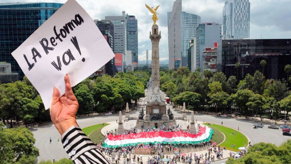 Debate de la reforma al Poder Judicial.