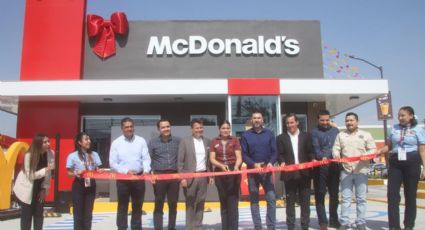 Inauguran primer McDonalds en García ¡con grupo en vivo y baile!