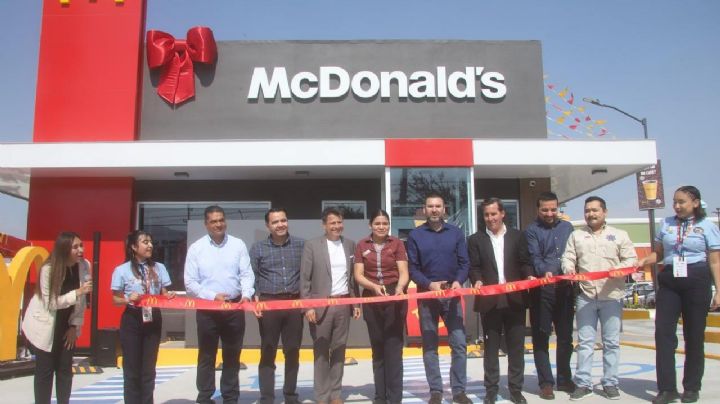 Inauguran primer McDonalds en García ¡con grupo en vivo y baile!