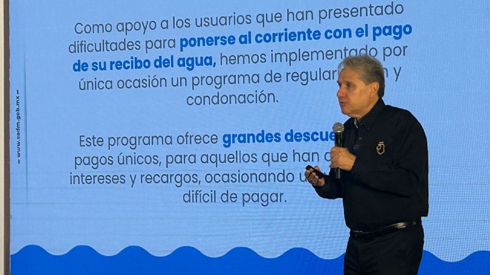 Agua y Drenaje ofrece descuentos para adeudos de hasta 200 mil pesos