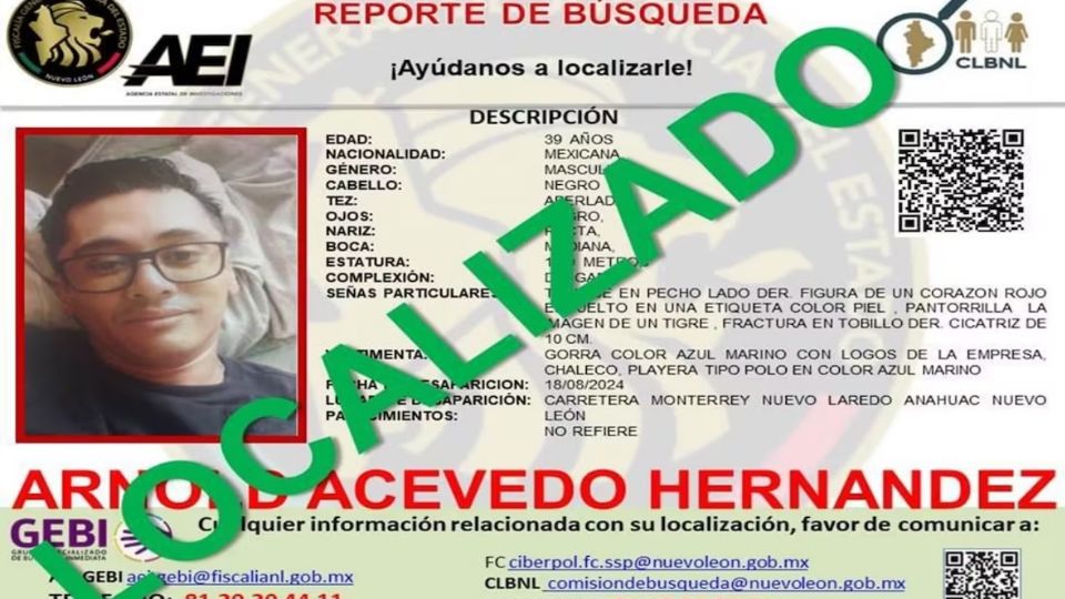 Arnold Acevedo Hernández, de 39 años, era originario de Veracruz y tenía una semana de haber sido contratado por la empresa de Seguridad en Logística Operativa.