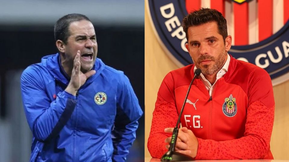 Jardine y Gago ultiman detalles para el Clásico Nacional entre el América y las Chivas.